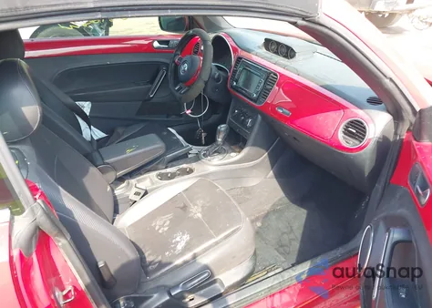 2014 Volkswagen Beetle из США, поврежденный, VIN 3VW5L7AT5EM801216